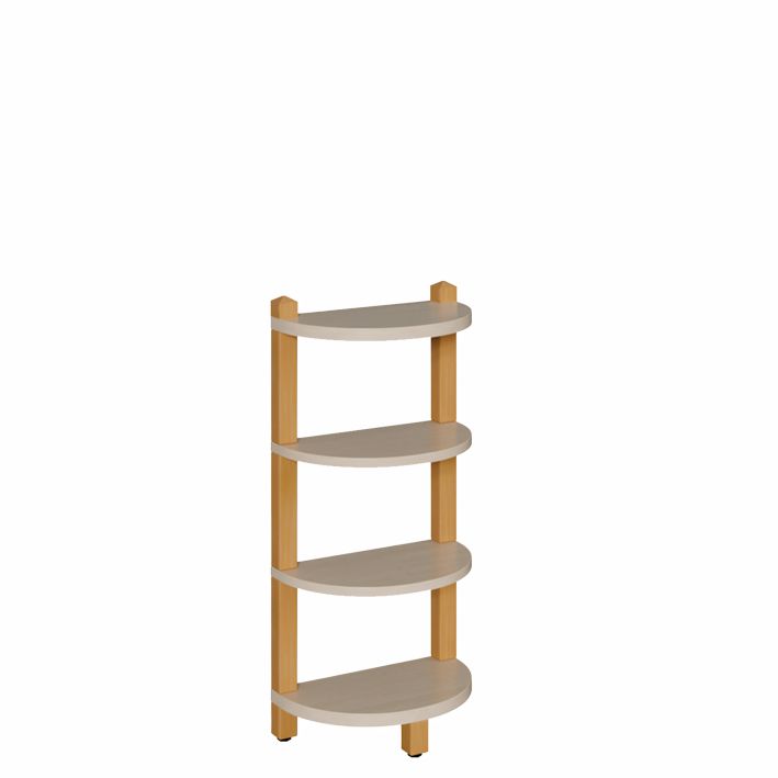 ST Abschlussregal 180°, 80 cm